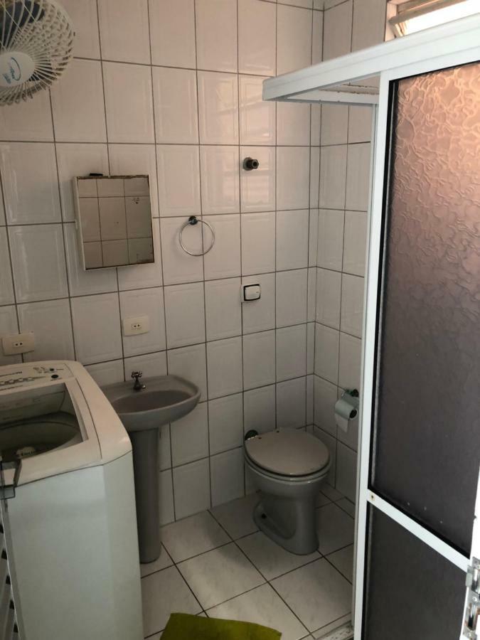 프라이아 그란데 Apartamento 1 Quadra Areia 아파트 외부 사진
